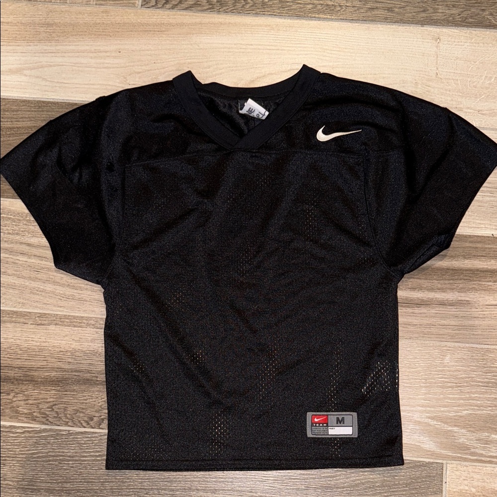 Nike Kids Black Mesh Jersey YM EUC